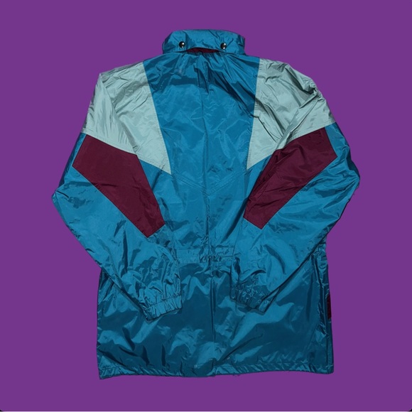 Vintage 90s windbreaker coat - Picture 3 of 4